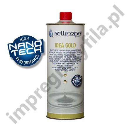 Idea Gold (250 mL) - nano impregnat do kamienia, ochrona przed plamami, efekt naturalny