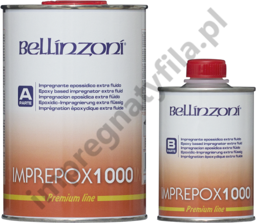 Przejdź do produktu Imprepox Bellinzoni (1,25 KG) superpłynna żywica do slabów