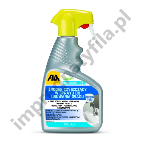 Przejdź do produktu FILA DEEPCLEAN (750 mL) - do usuwania osadu z armatury i szyb