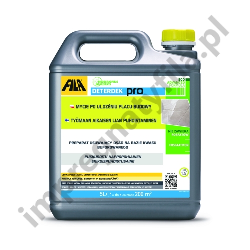 Przejdź do produktu FILA DETERDEK PRO (5 L) - do czyszczenia po klejeniu i fugowaniu