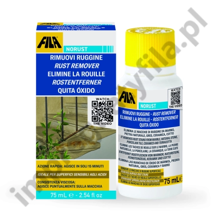 FILA NORUST ( 75 ML) - do usuwania plam rdzy