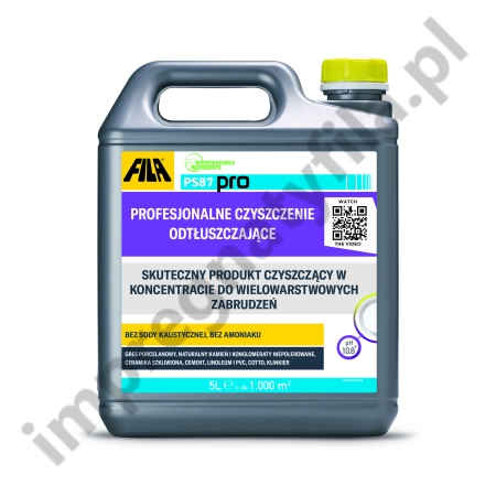 FILA PS/87 PRO (5 L) - do gruntownego mycia i odplamiania