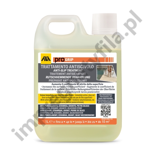 Przejdź do produktu FILA PROGRIP (1 L) - preparat antypoślizgowy 