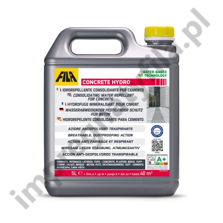 FILA CONCRETE HYDRO (5 L) - impregnat do kostki betonowej i bruku