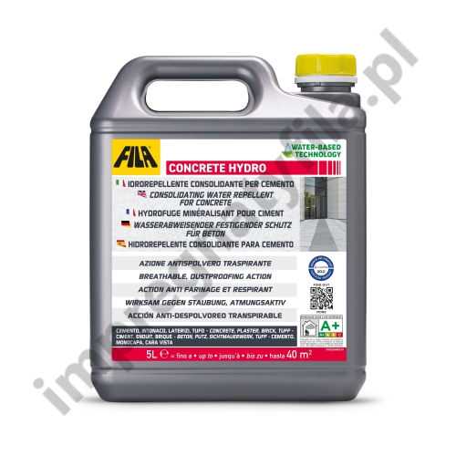 Przejdź do produktu FILA CONCRETE HYDRO (5 L) - impregnat do kostki betonowej i bruku