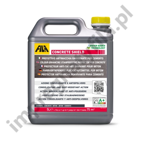 FILA CONCRETE SHIELD (5 L) - colour-enhancing stainproofing protector for concrete