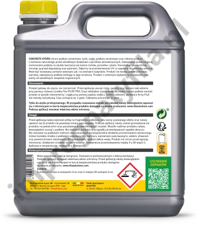 FILA CONCRETE HYDRO (5 L) - impregnat do kostki do kostki brukowej i betonu
