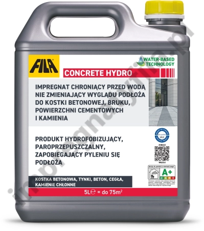 FILA CONCRETE HYDRO (5 L) - impregnat do kostki do kostki brukowej i betonu