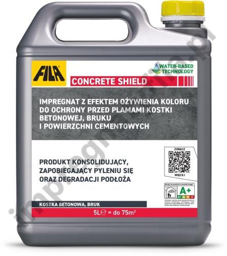 Przejdź do produktu FILA CONCRETE SHIELD (5 L) - ożywiający kolor impregnat do kostki betonowej i bruku