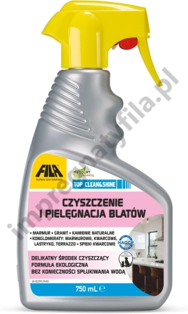 FILA TOP CLEAN&SHINE 750mL - przód